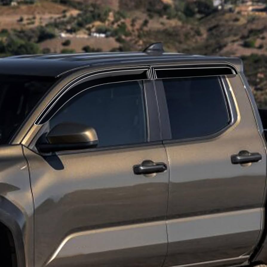 Amazon.com: GZBFTDH Window Rain Guards for Toyota Tacoma